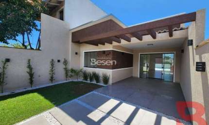 CASA NOVA, NO BAIRRO RAINHA, COM 3 DORMITÓRIOS (SENDO 1 SUÍTE) EM EXCELENTE REGIÃO, COM PISCINA