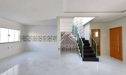 Sobrado com 3 dormitórios à venda, 178 m² por R$ 1.050.000,00 - Paulicéia - São Bernardo do Campo/SP