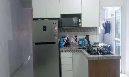 3946cm condomínio baixo sem elevador -  - apartamento com 2 dormitórios à venda, 52 m² por r$ 388.000 - vila valparaíso - santo andré/sp