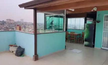 Cobertura com 3 dormitórios à venda, 123 m² por R$ 710.000,00 - Nova Gerty - São Caetano do Sul/SP