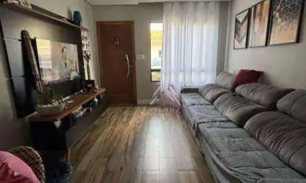 Casa em condomínio com lazer completo,  com 3 dormitórios à venda, 127 m² por R$ 730.000 - Vila Jerusalém - São Bernardo do Campo/SP