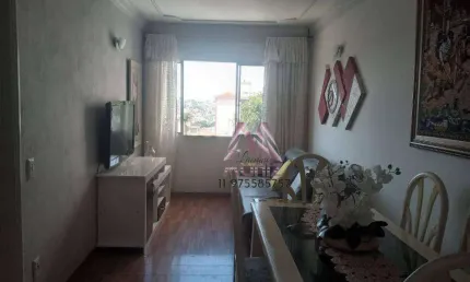 4020cy apartamento com 2 dormitórios à venda, 75 m² por r$ 450.000 - taboão - são bernardo do campo/sp