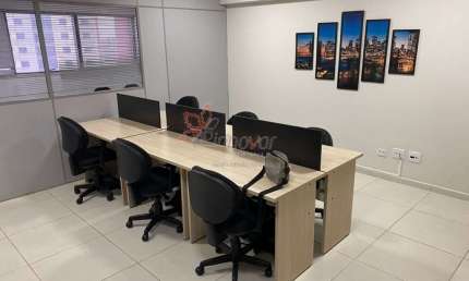 Sala comercial mobiliada na Avenida Getúlio Vargas- Business Office