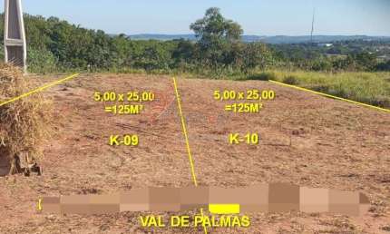 Terreno à venda no Parque Val de Palmas, Bauru 