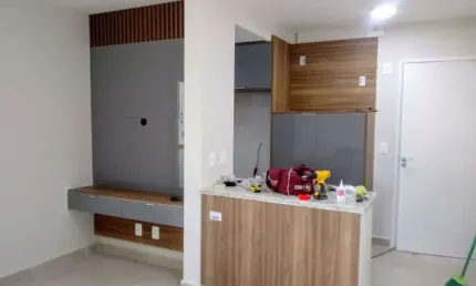 Apartamento com 1 dormitório para alugar, 40 m² por R$ 1.000,00/mês - Vila Santa Tereza - Bauru/SP