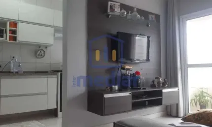 Apartamento com 1 quarto à venda na Rua Maria Tognini, Vila Caiçara, Praia Grande, 45 m2 por R$ 325.000