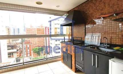 Apartamento com 3 quartos à venda na Rua Sampaio Moreira, Embaré, Santos, 124 m2 por R$ 1.850.000