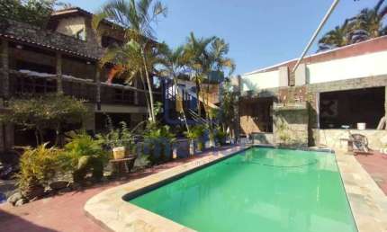 Casa com 6 quartos à venda na Avenida Ariovaldo Reis, Jardim Guaiuba, Guarujá, 531 m2 por R$ 1.280.000