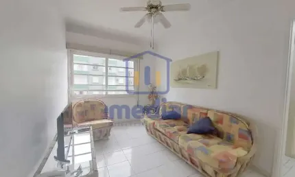 Apartamento com 1 quarto à venda na Avenida Bartolomeu de Gusmão, Embaré, Santos, 37 m2 por R$ 390.000