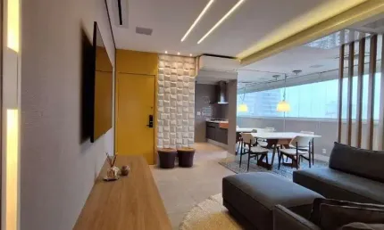 Apartamento com 2 quartos à venda na Avenida Doutor Bernardino de Campos, Gonzaga, Santos, 91 m2 por R$ 1.290.000