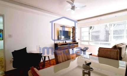 Apartamento com 3 quartos à venda na Rua Tolentino Filgueiras, Gonzaga, Santos, 130 m2 por R$ 750.000
