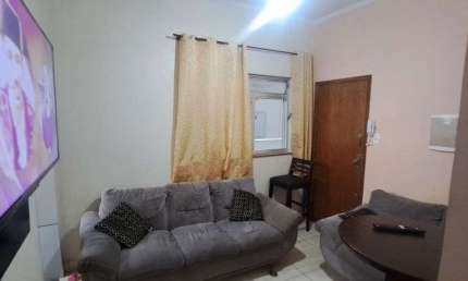 Apartamento com 2 quartos à venda na Avenida Bartolomeu de Gusmão, Boqueirão, Santos, 55 m2 por R$ 374.900