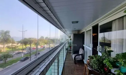 Apartamento com 3 quartos à venda na Avenida Bartolomeu de Gusmão, Boqueirão, Santos, 134 m2 por R$ 839.900