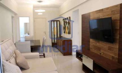 Apartamento com 3 quartos para alugar na Praça Fernandes Pacheco, Gonzaga, Santos, 109 m2 por R$ 8.500