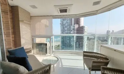 Flat com 1 quarto para alugar na Avenida Marechal Floriano Peixoto, Pompéia, Santos, 45 m2 por R$ 5.700