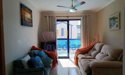 Apartamento com 1 quarto à venda na Rua Argentina, Guilhermina, Praia Grande, 54 m2 por R$ 350.000