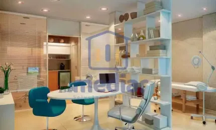 Sala comercial com 1 sala à venda na Rua Benjamin Constant, Centro, São Vicente, 45 m2 por R$ 190.000