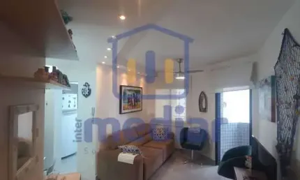 Apartamento com 2 quartos à venda na rua nelson cajado, jardim astúrias, guarujá, 80 m2 por r$ 650.000