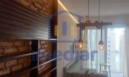 Apartamento com 2 quartos à venda na Rua Mário Ribeiro, Centro, Guarujá, 65 m2 por R$ 440.000