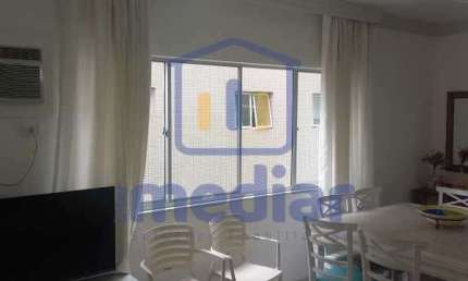 Apartamento com 2 quartos para alugar na Rua Benedito Cardoso Adriano Filho, Jardim Três Marias, Guarujá, 100 m2 por R$ 3.000