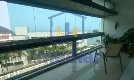 Apartamento com 3 quartos para alugar na Caminho das Tartarugas, Parque Enseada, Guarujá, 154 m2 por R$ 6.200