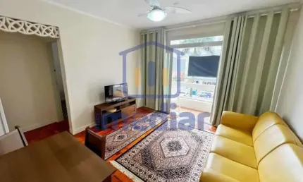Apartamento com 3 quartos para alugar na Avenida Ana Costa, Gonzaga, Santos, 100 m2 por R$ 5.500