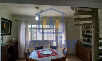 Cobertura com 2 quartos à venda na Rua Daniel de Moraes, Jardim Três Marias, Guarujá, 136 m2 por R$ 400.000