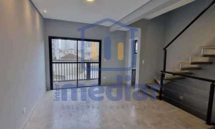 Casa em condomínio fechado com 2 quartos à venda na Rua Alberto Veiga, Marapé, Santos, 103 m2 por R$ 720.000
