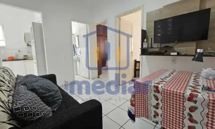 Apartamento com 2 quartos à venda na Avenida Bartolomeu de Gusmão, Boqueirão, Santos, 45 m2 por R$ 399.000