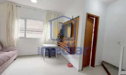 Casa em condomínio fechado com 2 quartos à venda na Rua do Túnel, Centro, São Vicente, 91 m2 por R$ 380.000
