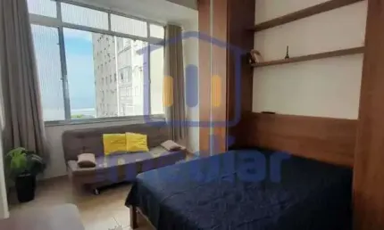 Kitnet / Stúdio à venda na Rua Ângelo Guerra, Boqueirão, Santos, 42 m2 por R$ 349.900