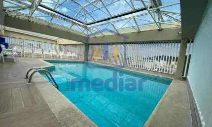 Flat com 3 quartos à venda na Rua Santos, Pitangueiras, Guarujá, 113 m2 por R$ 603.000