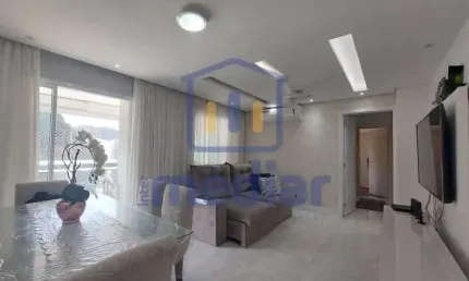 Apartamento com 3 quartos à venda na rua doutor guilherme álvaro, marapé, santos, 98 m2 por r$ 865.000