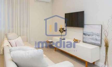 Apartamento com 1 quarto para alugar na Avenida Conselheiro Nébias, Boqueirão, Santos, 56 m2 por R$ 3.990