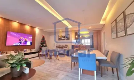 Apartamento com 3 quartos à venda na Avenida Bartolomeu de Gusmão, Boqueirão, Santos, 147 m2 por R$ 1.800.000