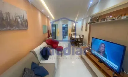 Apartamento com 3 quartos à venda na Rua Aldo Coli, Vila Mirim, Praia Grande, 111 m2 por R$ 1.490.000