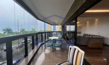 Apartamento com 3 quartos para alugar na Avenida Presidente Wilson, Pompéia, Santos, 252 m2 por R$ 15.000