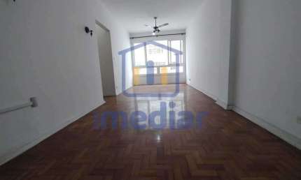 Apartamento com 1 quarto para alugar na Avenida Bartolomeu de Gusmão, Embaré, Santos, 85 m2 por R$ 3.500