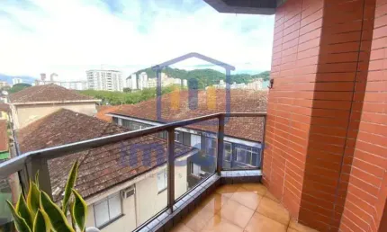 Apartamento com 2 quartos à venda na Rua Álvares Cabral, Vila Belmiro, Santos, 73 m2 por R$ 420.000