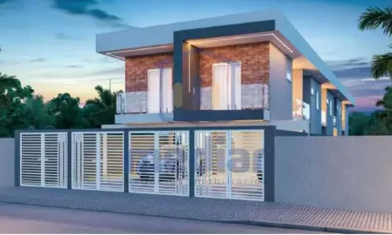 Casa com 2 quartos à venda na rua osvaldo eduardo, parque bitaru, são vicente, 43 m2 por r$ 268.720