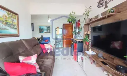 Apartamento com 1 quarto à venda na avenida governador mário covas júnior, centro, mongaguá, 62 m2 por r$ 300.000