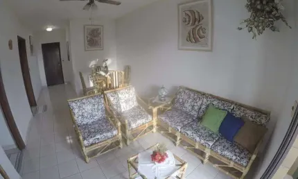 Apartamento com 1 quarto à venda na Rua Marajoara, Cidade Ocian, Praia Grande, 73 m2 por R$ 350.000