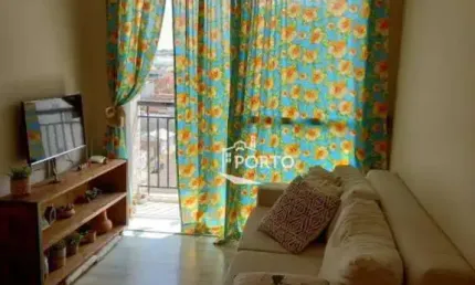 Apartamento com 2 quartos à venda no edifício jardim di forlí no bairro parque são matheus em piracicaba