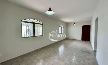 Casa com 4 dormitórios para alugar, 210 m² por r$ 1.320,00/mês - recreio - charqueada/sp