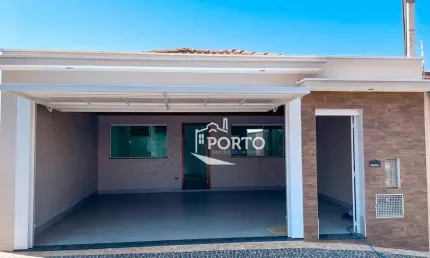 Casa com 3 quartos à venda, 160 m² - Água Branca - Piracicaba/SP