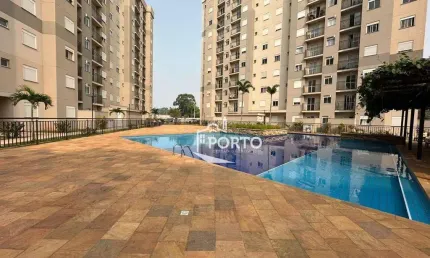 Apartamento com 2 dormitórios à venda, 48 m² por R$ 220.000,00 - Terra Rica - Piracicaba/SP