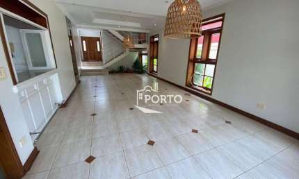 Casa com 3 quartos para locação no condomínio Terras de Piracicaba.