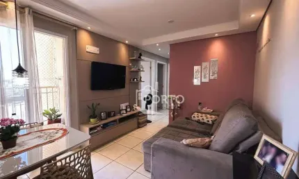 Apartamento com 2 quartos à venda no condomínio residencial top life no bairro jardim abaeté em piracicaba