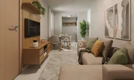 Apartamento com 2 quartos à venda no lançamento piazza sirena no bairro santa terezinha em piracicaba