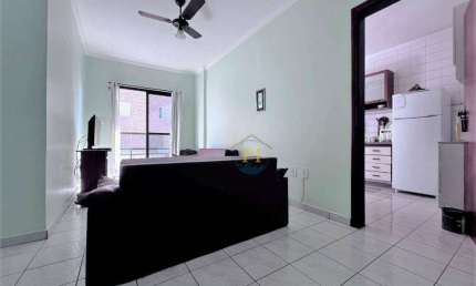 Apartamento com 1 dormitório, 51 m² - venda por R$ 265.000,00 ou aluguel por R$ 2.280,00/mês - Aviação - Praia Grande/SP